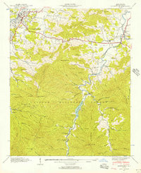 WAYNESVILLE, NC HISTORICAL MAP GEOPDF 7.