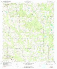 SUMNER, GA HISTORICAL MAP GEOPDF 7.5X7.5