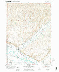 BIRDING ISLAND, ID HISTORICAL MAP GEOPDF