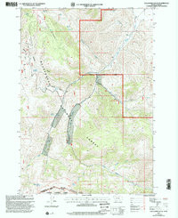 GALLAGHER GULCH, MT-ID HISTORICAL MAP GE