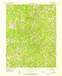 IVYTON, KY HISTORICAL MAP GEOPDF 7.5X7.5