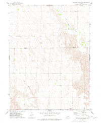 SUTTLERS CANYON WEST, NE HISTORICAL MAP