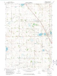 DONNELLY, MN HISTORICAL MAP GEOPDF 7.5X7