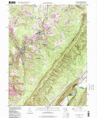 LONACONING, MD-WV HISTORICAL MAP GEOPDF
