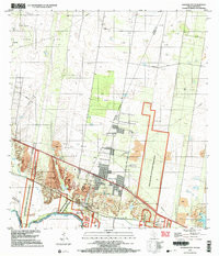 SULLIVAN CITY, TX HISTORICAL MAP GEOPDF