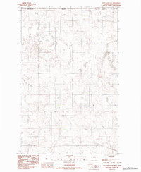 PLENTYWOOD NW, MT HISTORICAL MAP GEOPDF