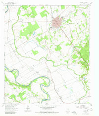 CALVERT, TX HISTORICAL MAP GEOPDF 7.5X7.