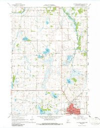 LITCHFIELD NORTH, MN HISTORICAL MAP GEOP
