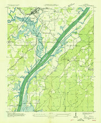 STEVENSON, AL HISTORICAL MAP GEOPDF 7.5X