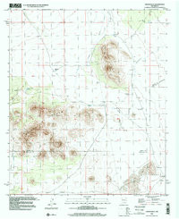 UPHAM HILLS, NM HISTORICAL MAP GEOPDF 7.