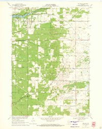 KELLNER, WI HISTORICAL MAP GEOPDF 7.5X7.