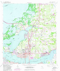 PALMETTO, FL HISTORICAL MAP GEOPDF 7.5X7