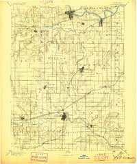 LAWRENCE, KS HISTORICAL MAP GEOPDF 30X30