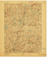 CARMEL, NY-CT HISTORICAL MAP GEOPDF 15X1
