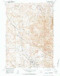 SAND DRAW, WY HISTORICAL MAP GEOPDF 7.5X