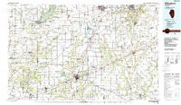 EFFINGHAM, IL HISTORICAL MAP GEOPDF 30X6