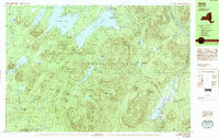 WELLS, NY HISTORICAL MAP GEOPDF 7.5X15 G