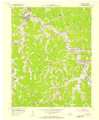 HAROLD, KY HISTORICAL MAP GEOPDF 7.5X7.5