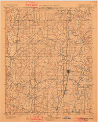 NOWATA, OK-KS HISTORICAL MAP GEOPDF 30X3