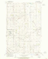 JUD SE, ND HISTORICAL MAP GEOPDF 7.5X7.5