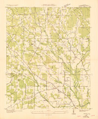 THREET, AL HISTORICAL MAP GEOPDF 7.5X7.5