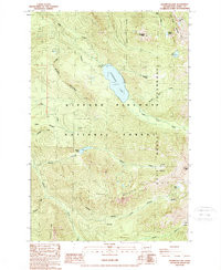 PACKWOOD LAKE, WA HISTORICAL MAP GEOPDF