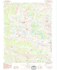 MOUNT CLARENCE KING, CA HISTORICAL MAP G