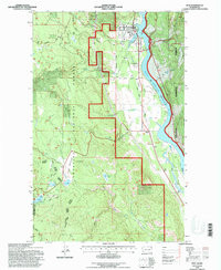 IONE, WA HISTORICAL MAP GEOPDF 7.5X7.5 G