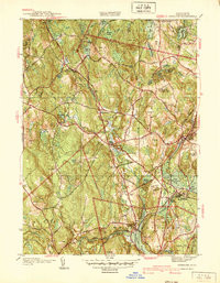STERLING, MA HISTORICAL MAP GEOPDF 7.5X7