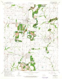 CHEROKEE, KS HISTORICAL MAP GEOPDF 7.5X7