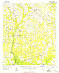 SASSER, GA HISTORICAL MAP GEOPDF 15X15 G