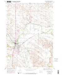 BELLE FOURCHE, SD HISTORICAL MAP GEOPDF