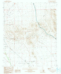BOUSE HILLS WEST, AZ HISTORICAL MAP GEOP