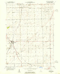 MANHATTAN, IL HISTORICAL MAP GEOPDF 7.5X