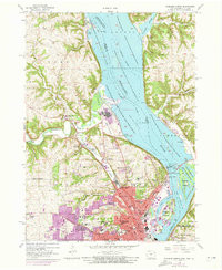 DUBUQUE NORTH, IA-WI-IL HISTORICAL MAP G