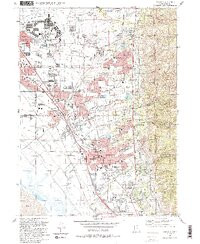 KAYSVILLE, UT HISTORICAL MAP GEOPDF 7.5X