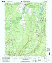 BRIDGER LAKE, UT-WY HISTORICAL MAP GEOPD