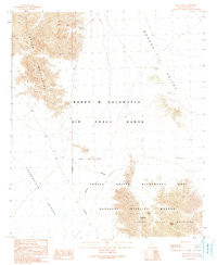 BUCK PEAK, AZ HISTORICAL MAP GEOPDF 7.5X