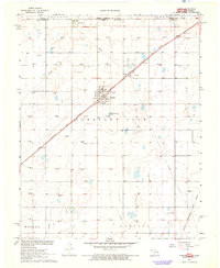 TYRONE, OK-KS HISTORICAL MAP GEOPDF 7.5X