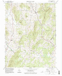 WOODVILLE, VA HISTORICAL MAP GEOPDF 7.5X