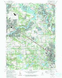BARRINGTON, IL HISTORICAL MAP GEOPDF 7.5