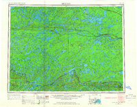 QUETICO, MN HISTORICAL MAP GEOPDF 1X2 GR