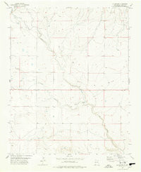 GLADSTONE, NM HISTORICAL MAP GEOPDF 7.5X