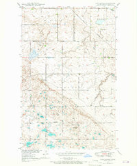 VANVILLE NE, ND HISTORICAL MAP GEOPDF 7.