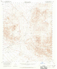 QUARTZ PEAK, CA HISTORICAL MAP GEOPDF 15