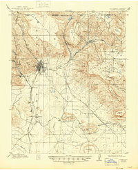 RATON, NM-CO HISTORICAL MAP GEOPDF 15X15