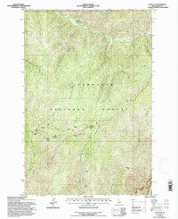 LIZ BUTTE, ID HISTORICAL MAP GEOPDF 7.5X