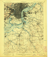 PHILADELPHIA, NJ-PA HISTORICAL MAP GEOPD