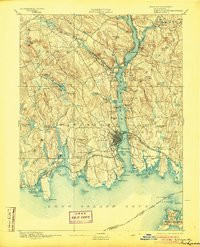 NEW LONDON, CT-NY HISTORICAL MAP GEOPDF