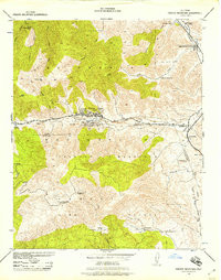FRAZIER MOUNTAIN, CA HISTORICAL MAP GEOP